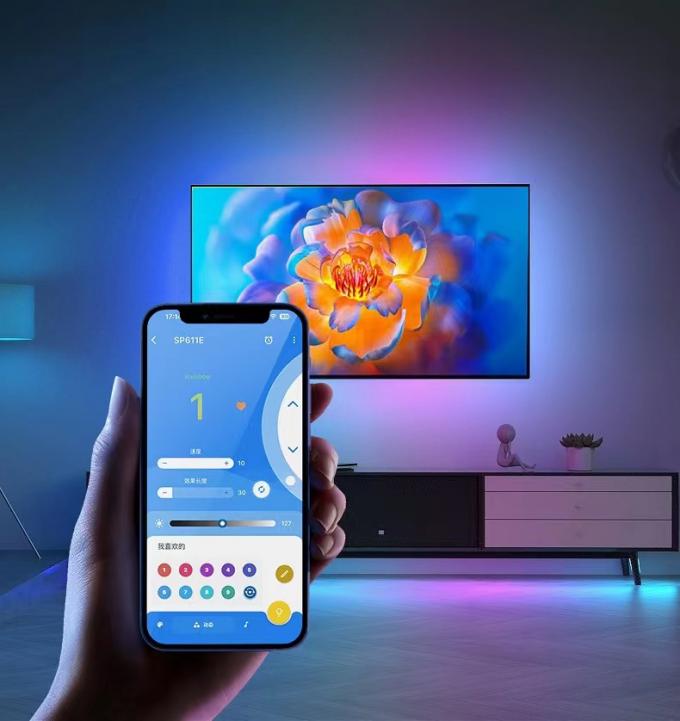 商用 マジック COB LED ストライプ ドリーム フルカラー DC 24V アドレス可能 6