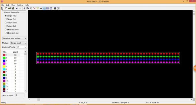 4096 ピクセル Salve DMX LED コントローラー H802RA 4ポート アルミ合金素材 6