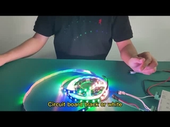 ws2811 ucs1903 IC 外部LEDストライプライト Rgb LEDストライプライト 60leds/M 20IC/M Rgbic Ledストライプ